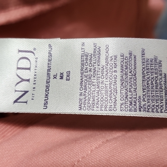 NYDJ Forever Comfort Laced Trimmed Hoodie Size XL - Picture 8 of 8